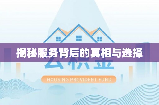 历下揭秘服务背后的真相与选择